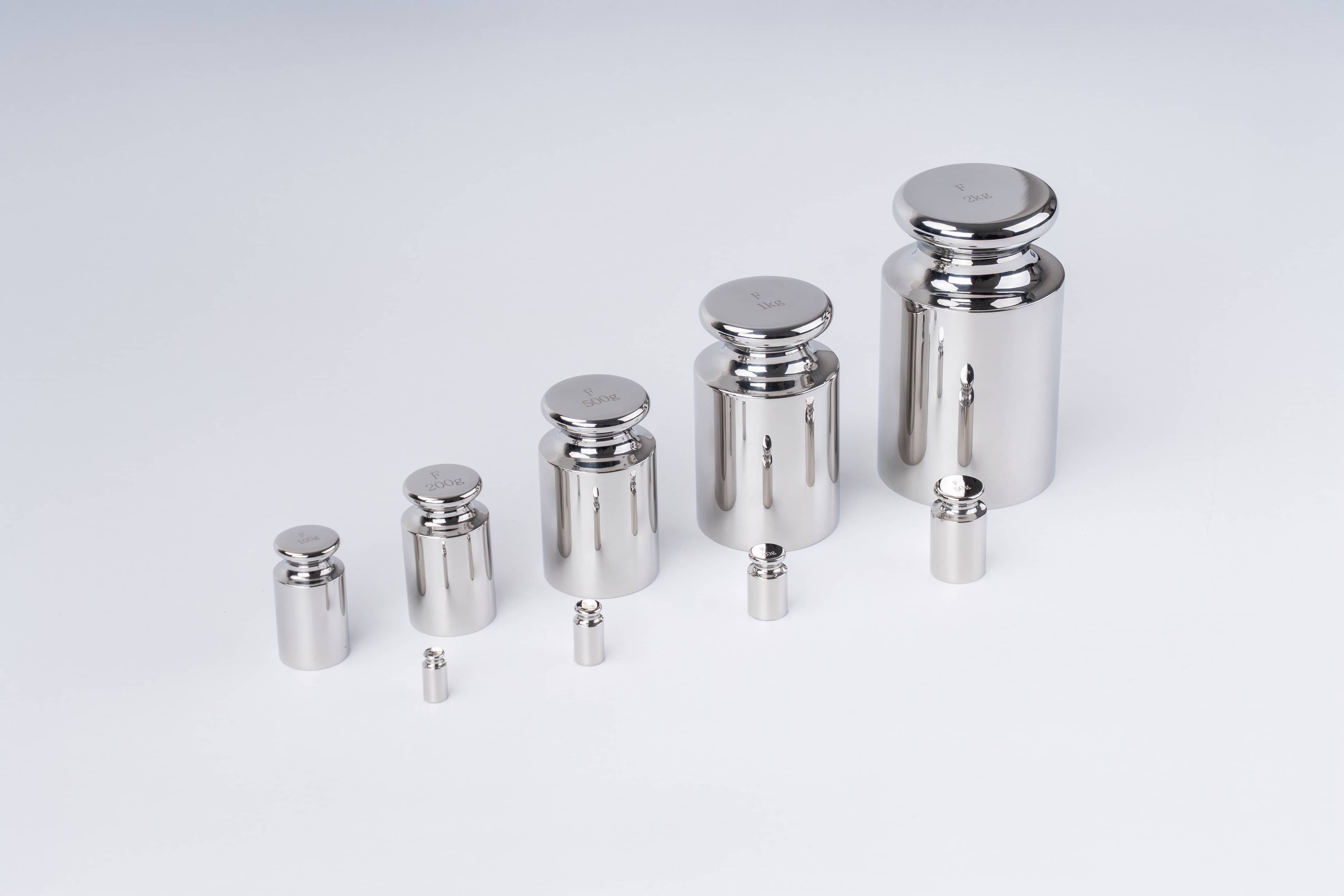 Pesas de calibración — Configured by model