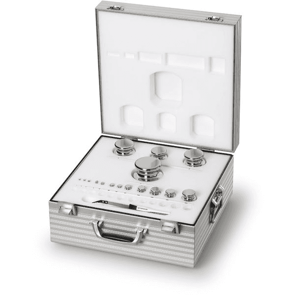 Pesas de calibración — Configured by model