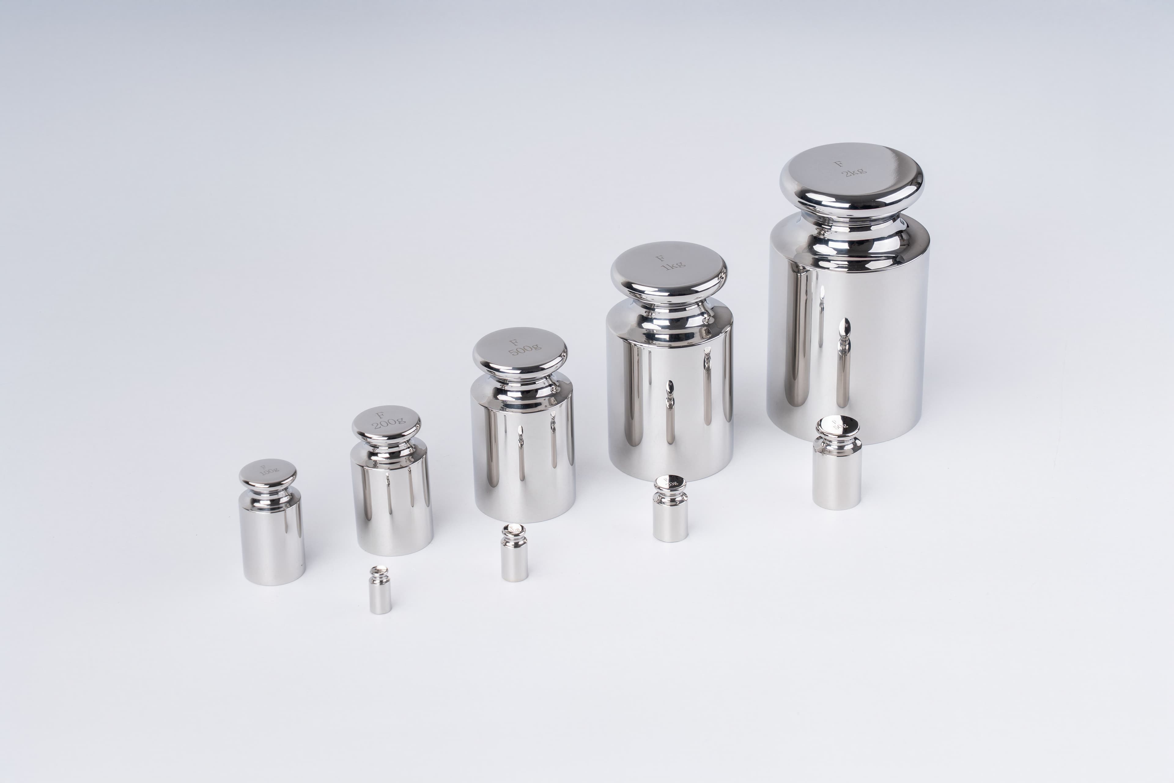 Pesas de calibración — Configured by model