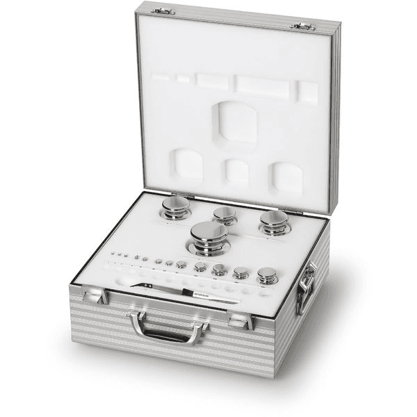 Pesas de calibración — Configured by model
