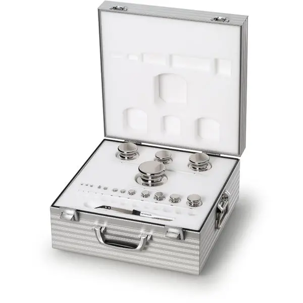 Pesas de calibración — Configured by model