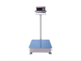 Báscula de plataforma de acero inoxidable